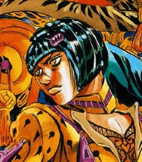❔ Bruno Bucciarati JoJo's Bizarre Adventure Manga, Anime, Jojo, Bucciarati, Charakter telegram sticker