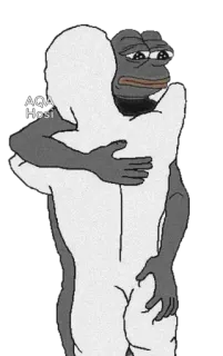 ❤️ Pepe the Frog Pepe de kikker, Meme, Knuffel, Internetmeme, Cartoon kikker telegram sticker