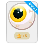 🎁 limited oko, gałka oczna, edycja limitowana, gwiazda whatsapp sticker