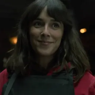 😐 Raquel Murillo Money Heist Raquel Murillo, Lisbonne, La Casa de Papel, La Casa de Papel, Personnage, Femme, Acteur telegram sticker