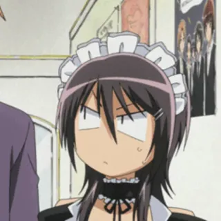 📌 Misaki Ayuzawa Maid Sama! Anime, Maid, Tsundere, Misaki Ayuzawa, Maid Sama telegram sticker