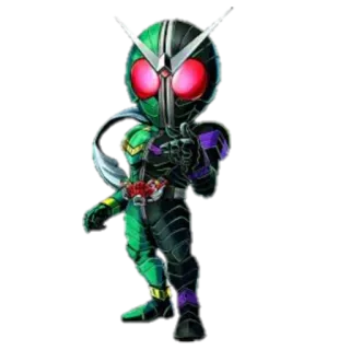 🦗 Kamen Rider W Kamen Rider Kamen Rider, Anime, Manga, Superhéroe, Tokusatsu, Kamen Rider W telegram sticker