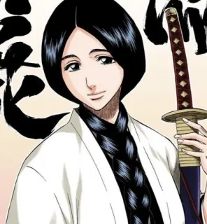 🐈‍⬛ Retsu Unohana Bleach anime, manga, sword, character, woman, retsu unohana telegram sticker