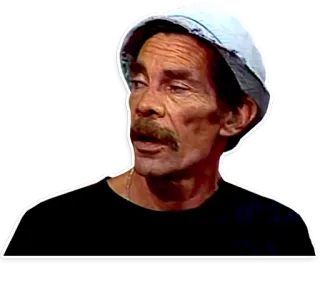 🙁 Don Ramon El Chavo del Ocho mexicano, programa de TV, comédia, personagem, Don Ramon whatsapp sticker