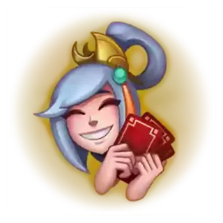 😁 Zeri League of Legends zeri, league of legends, szczęśliwy, emotka, gra wideo telegram sticker