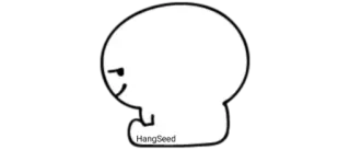 😏 HangSeed Cartone animato, Personaggio, Divertente telegram sticker