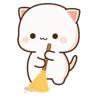 모찌모찌 움직이는 모모냥 11 By @KakaoEmoticon telegram stickers