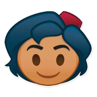 🙂 Aladdin cartoon, disney, emoji, character telegram sticker
