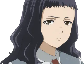 😒 Anime, Menina, Animação, Desenho animado telegram sticker