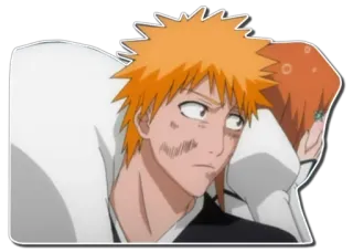 😰 Ichigo Bleach anime, manga, Ichigo Kurosaki, Bleach telegram sticker