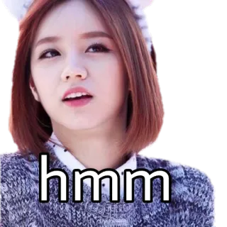 🤔 hmm ミーム, リアクション, 考え中, 思考, 質問, 疑問, 不安 whatsapp sticker