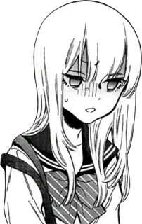 😨 Anime, Manga, Écolière, Fille, Uniforme, Japonais telegram sticker