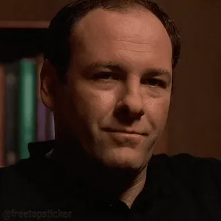 😐 Tony Soprano The Sopranos telegram sticker