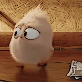 🎈 pássaro, desenho animado, animal, fofo, personagem whatsapp sticker