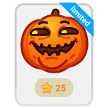🎁 limited dynia, halloween, naklejka, limitowana, emoji whatsapp sticker