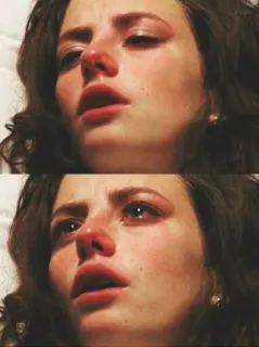 😢 llorando, triste, emocional, molesto, cara, retrato telegram sticker