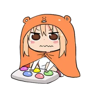 🌟 Anime, Carino, Chibi, Manga, Personaggio telegram sticker