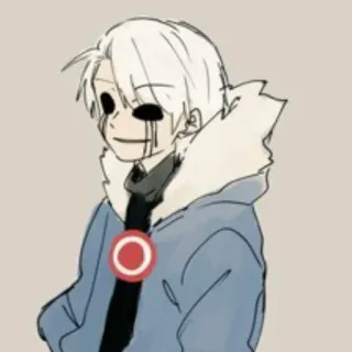 ❄️ Killer Sans undertale, sans, killer, fanart, monstre telegram sticker