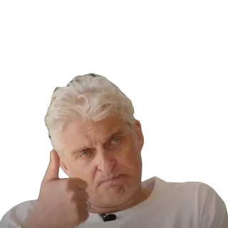 👍 jempol, persetujuan, pria, gestur, oke, positif telegram sticker