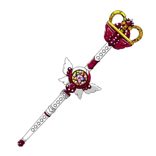 🆕 魔法の杖, 魔法, 杖, 宝石, ファンタジー telegram sticker