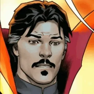 ✡️ Doctor Strange doctor strange, marvel, superbohater, komiksy, czarnoksiężnik, mag, magia telegram sticker