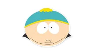 🧛 Eric Cartman South Park Eric Cartman, South Park, Cartoon, Sticker telegram sticker