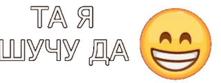 🌟 ТА Я
ШУЧУ ДА russian, emoji, funny, joke whatsapp sticker
