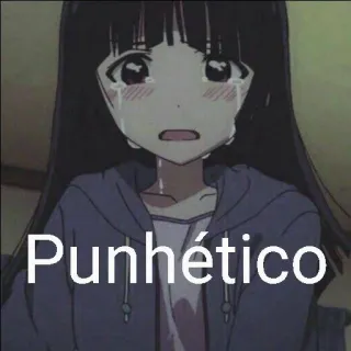 😭 Punhético Anime, Llorando, Triste, Ofensivo telegram sticker