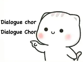 😊 Dialogue chor
Dialogue Chor telegram sticker
