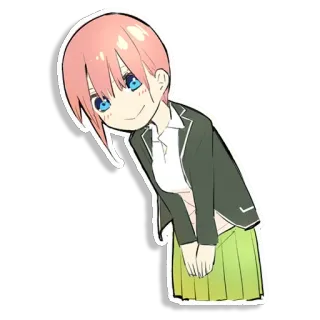 Quintessential quintuplets @animestickerchannel telegram stickers
