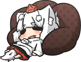 💤 anime, chibi, cute, cartoon telegram sticker