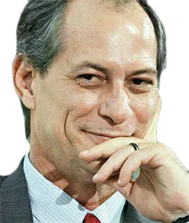 😏 Ciro Gomes politicus, Brazilië, Ciro Gomes, politiek telegram sticker