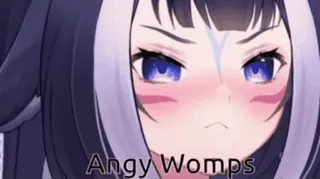 💢 Angy Womps Anime, Arrabbiato, VTuber, Womp, LilyPichu telegram sticker