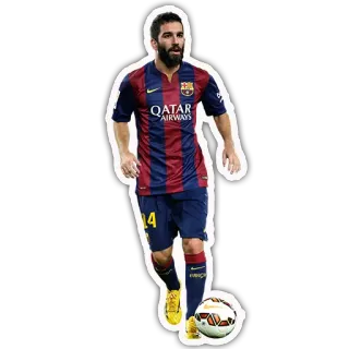 ️ QATAR AIRWAYS soccer, football, player, sports, jersey, athlete telegram sticker