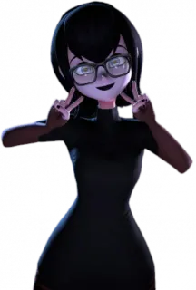 🧛‍♀ Mavis Hotel Transylvania Mavis, Hotel Transylvania, vampire, cartoon, animation telegram sticker