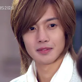😊 Kim Hyun-joong Boys Over Flowers корейская дорама, актер, лицо, портрет telegram sticker