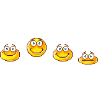 🙂 Smiley, Emoticon, Cartoon, Fröhlich, Gesichter, Icons whatsapp sticker