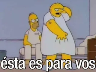 Exaaacto @SimpsonsGrupo telegram stickers