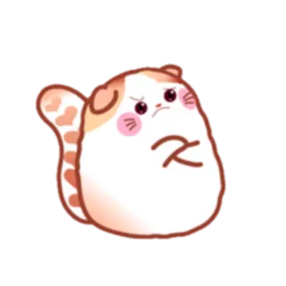 😑 gato, adesivo, fofo, animal, desenho animado, adorável, kawaii telegram sticker
