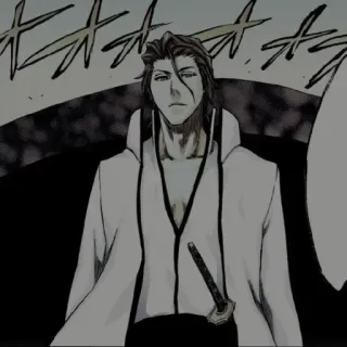 🧬 Aizen Sosuke Bleach Anime, Manga, Bleach, Aizen Sosuke, Karakter, Penjahat telegram sticker