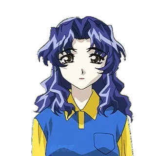 👩 Anime, Manga, Nhân vật, Cô gái, Minh họa telegram sticker