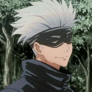 😏 Satoru Gojo Jujutsu Kaisen anime, sorcerer, gojo, satoru, jujutsu, kaisen telegram sticker