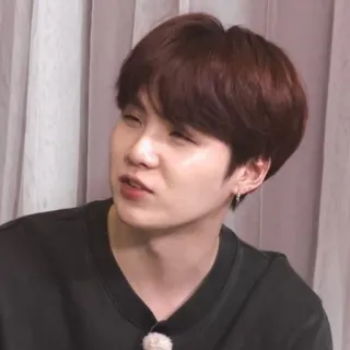 🍪 Suga K팝, 가수, 아이돌, 아시아인, 인물사진, 슈가, BTS telegram sticker