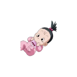 👧 Pan Dragon Ball PAN Anime, Bebê, Panela, Dragon Ball telegram sticker