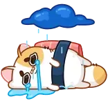 Sushi cat • @TgEmojis telegram emojis 😭