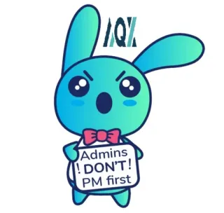 ⚠️ Admins
!DON'T!
PM first coniglio, admin, mp, arte digitale, sticker telegram sticker