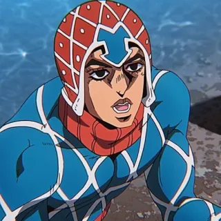 🤨 Guido Mista JoJo's Bizarre Adventure Anime, Manga, Jojo, Guidomista telegram sticker