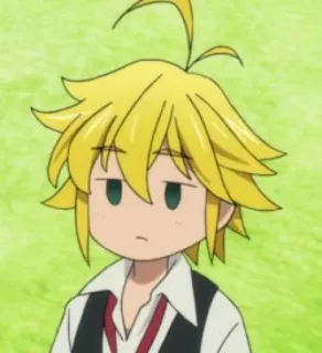 😒 Meliodas The Seven Deadly Sins Anime, Meliodas, Seven Deadly Sins, Manga, Personaje, Dibujos animados telegram sticker