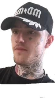 😕 Lil Peep แร็ปเปอร์, นักดนตรี, Lil Peep, อีโมแร็ป telegram sticker