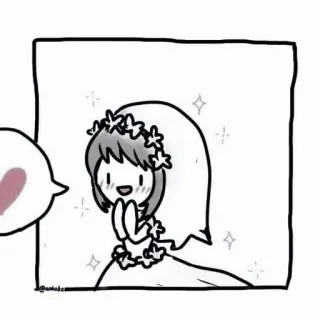 💌 свадьба, невеста, мультфильм, любовь, платье telegram sticker